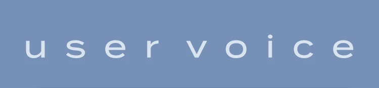 USER VOICE 上部