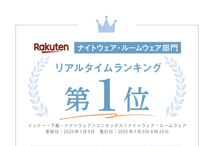 リアルタイムランキング第1位