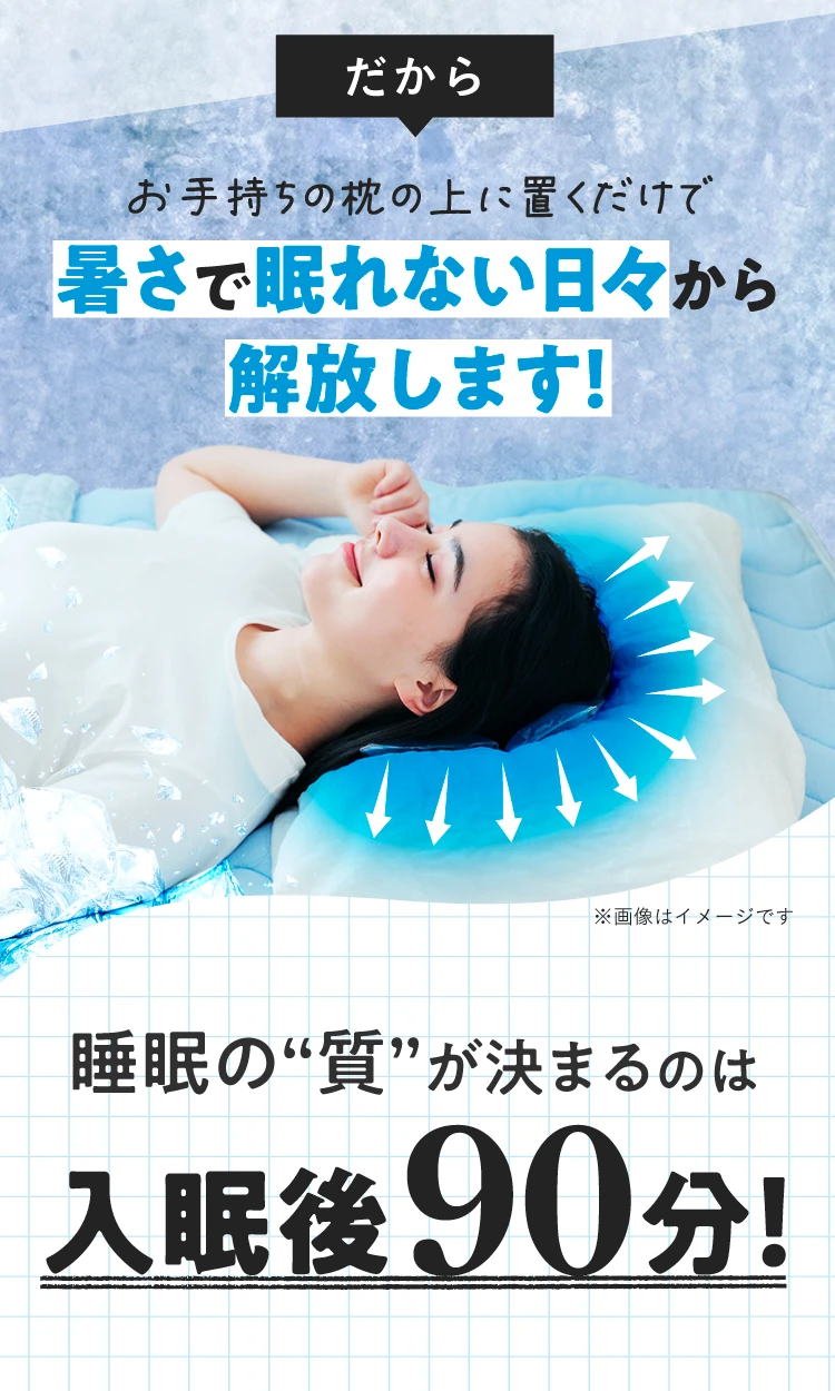 睡眠の質が決まるのは入眠後90分