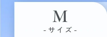 Mサイズ選択