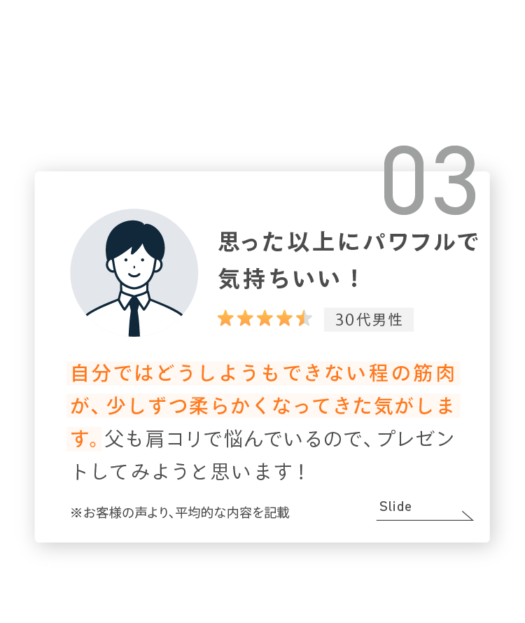 思った以上にパワフルで気持ちいい！