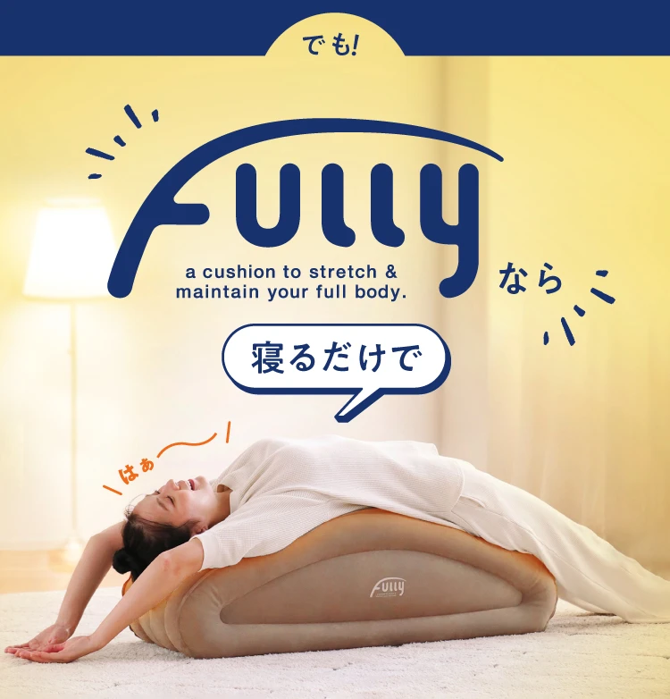 でも！Fullyなら寝るだけで