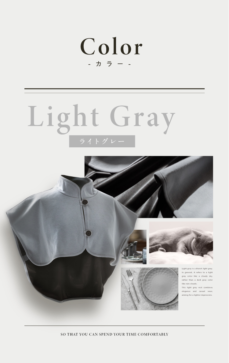 Color　Light Gray（ライトグレー）