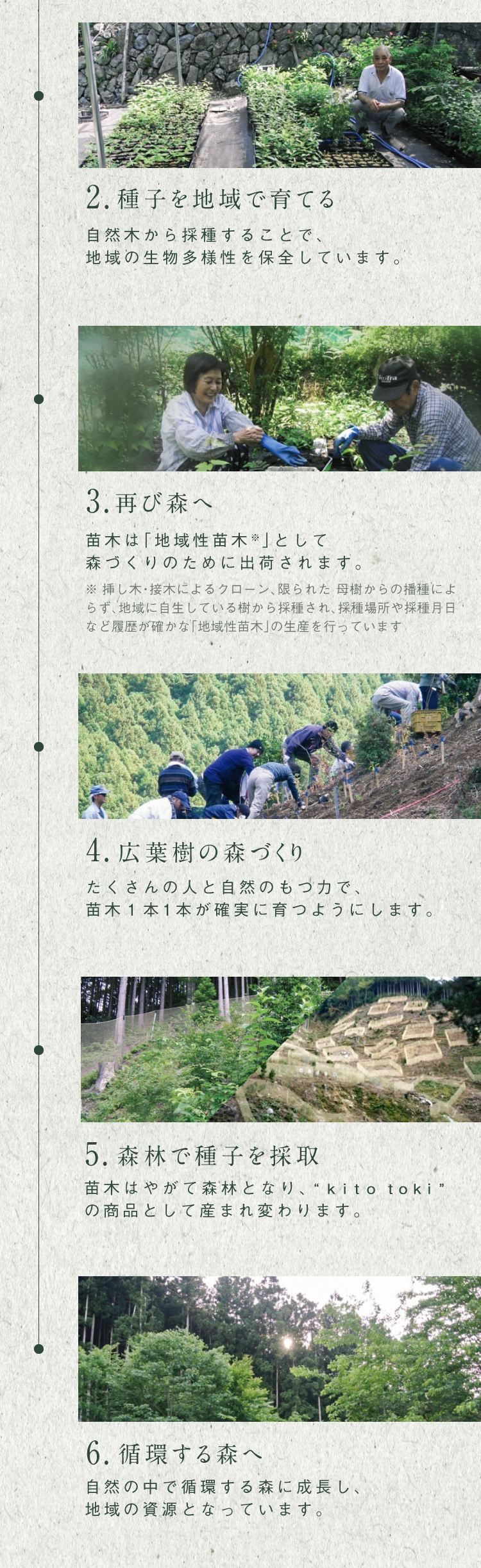 2.種子を地域で育てる
