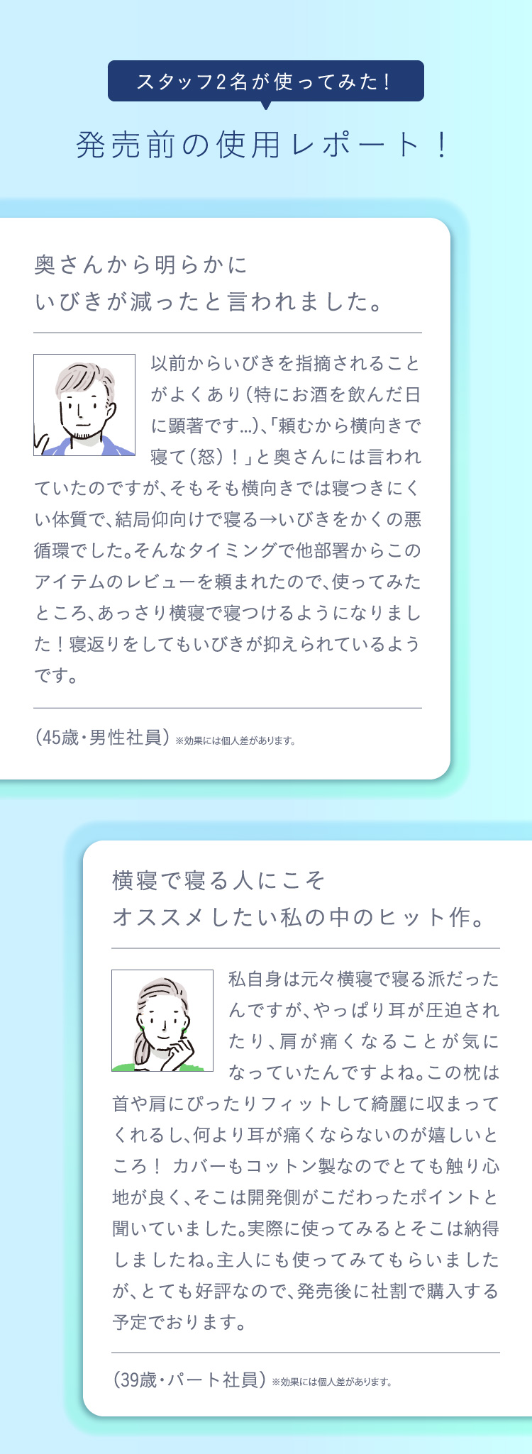 スタッフの使用レポート