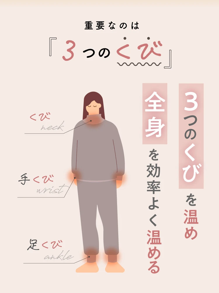 重要なのは「3つのくび」