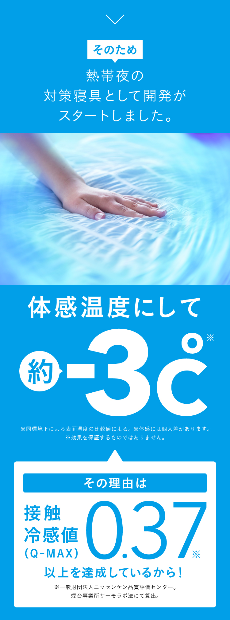 体感温度にして約-3℃