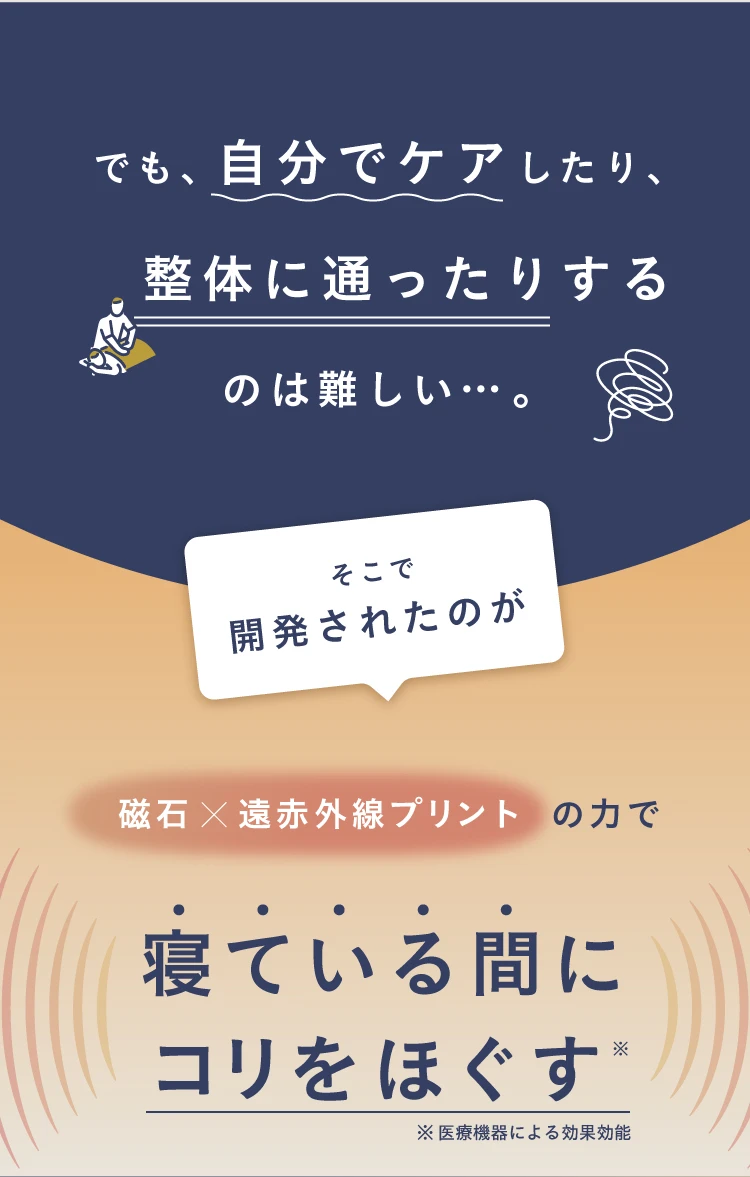 自分でケアしたり、頻繁に整体に通ったりするのは難しい