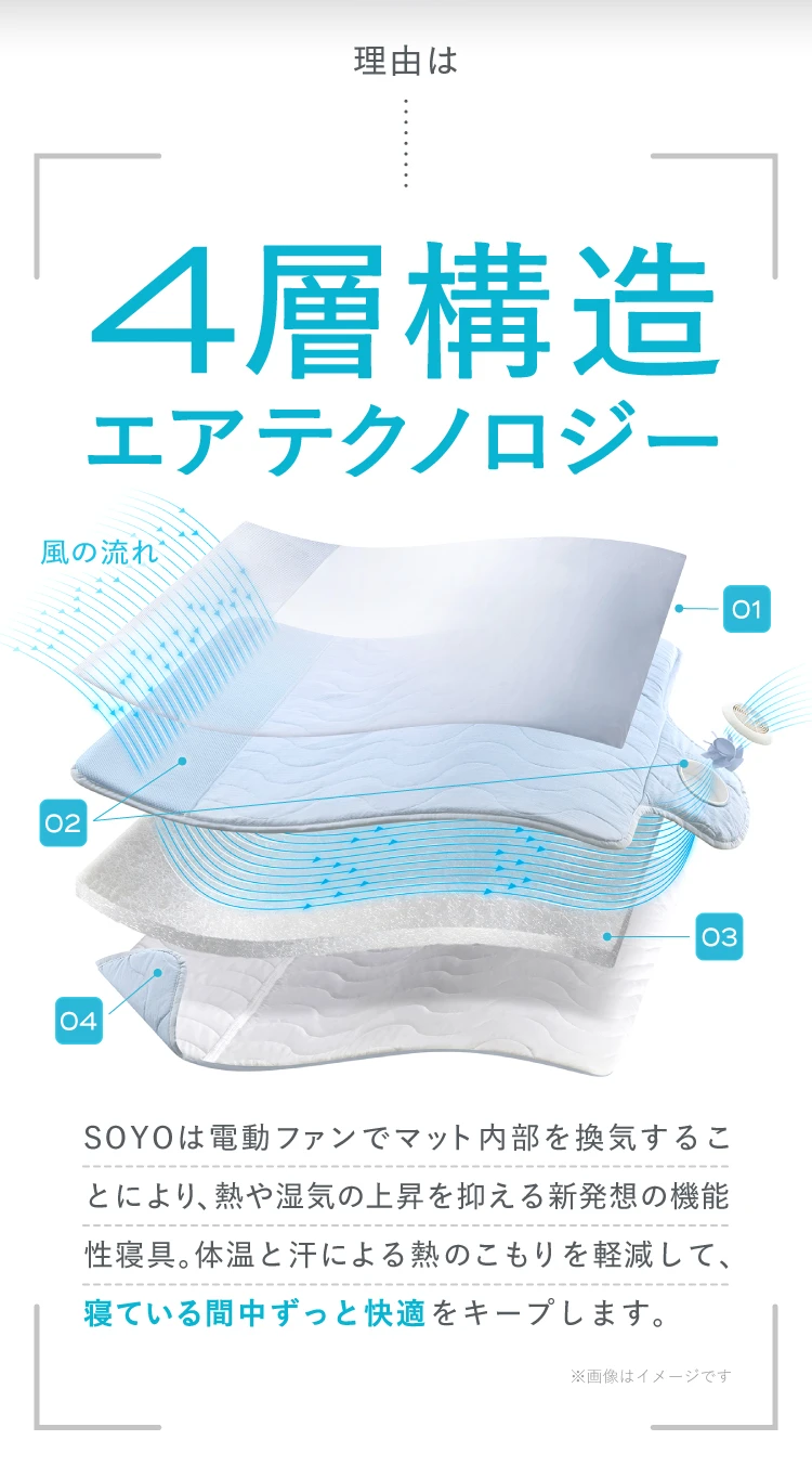 快眠マット SOYO｜予約商品（12月下旬より順次発送） | Nelture