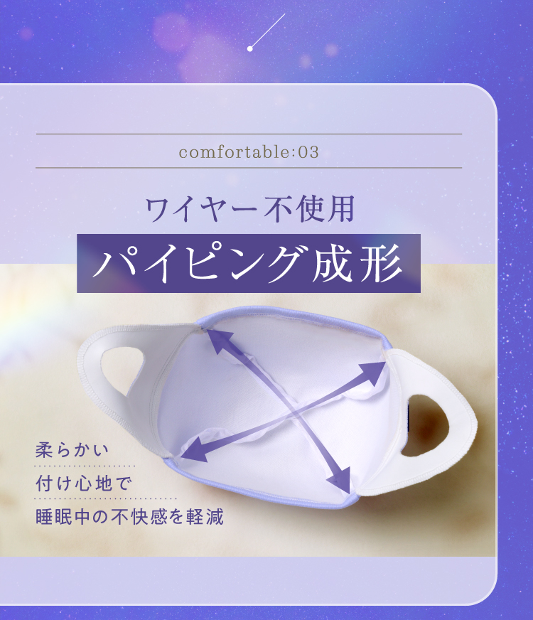 ワイヤー不使用パイピング成形