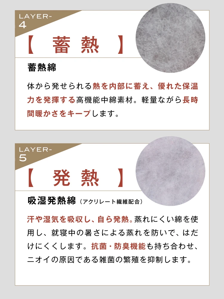 蓄熱・発熱