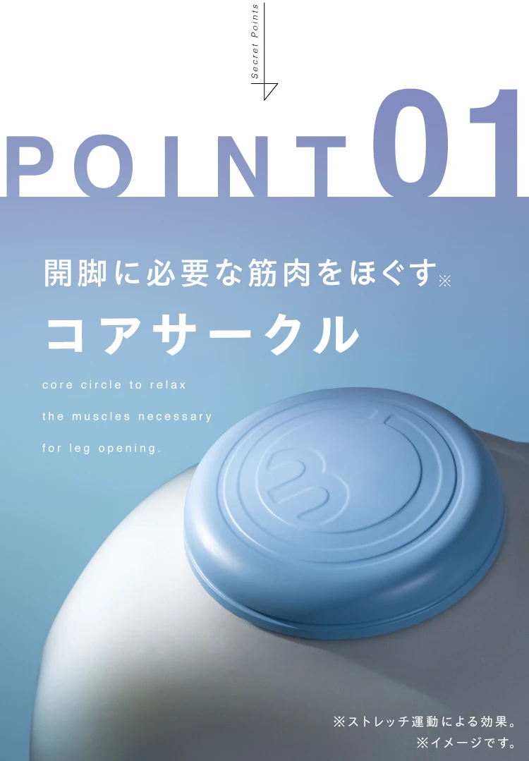ヨガバランス開脚チェア(カバー付き) Circle balance(サークル