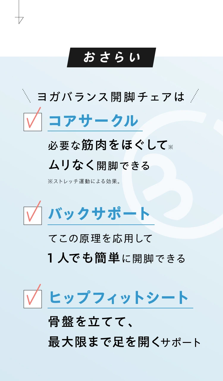 ヨガバランス開脚チェア(カバー付き) Circle balance(サークル ヨガバランス開脚チェア(カバー付き) Circle balance(サークル