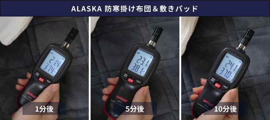 ALASKA 防寒掛け布団&敷きパッド